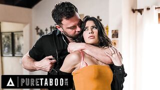 PURE TABOO Rebellious Teen Kylie Rocket Enjoys HARDCORE DISCIPLINE From Older Social Worker