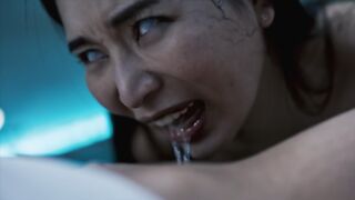 Hospital Parasited Transformation - Slutty Nurse Gets Attacked by Horny Infected Asian Patient