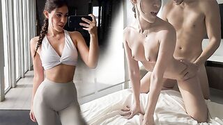 Sweaty Latina Babe Gets Fucked Hard After Workout