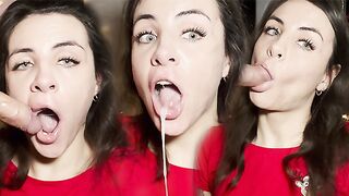 My New Year's Wish - Hard Blowjob