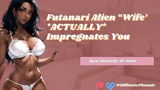 Futanari Alien Wife Breeds and Impregnates Your Slutty Boyhole | FEMDOM | Erotic Audio Roleplay