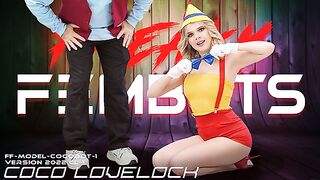Sexy Little PlayToy Coco Lovelock Gets Tested By White Hard Cock