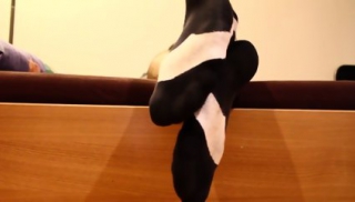 Tenn shows US his socks, FEET and Hairy Legs -- HD Quality
