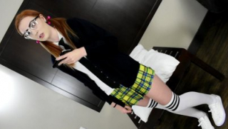 Pov Blowjob With A Redhead Schoolgirl