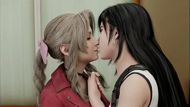 Aerith &amp; Tifa - LESBIAN SEX FEST 1