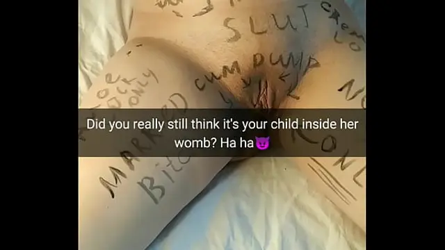 Dirty cuckold-cheating captions compilation with a lot of creampies and pregnancy&excl; - Milky Mari