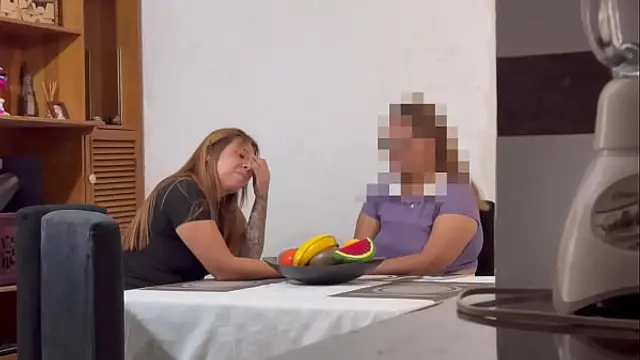 Busty mature woman seduces lesbian to be submissive BDSM