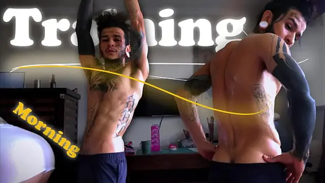 Training routine with my horny stepmother