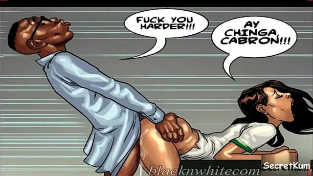 Detention season &num;2 Ep&period; &num;3 - Spanish Teacher Wants Student's Big Black Cock