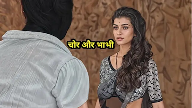 The Criminal Caught the Desi Bhabhi Fingering Her Pussy and Then Fucked Her