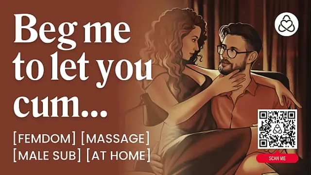 ASMR Audio Porn&colon; Femdom Massage with Your Wife &ndash; Handjob&comma; Blowjob &amp; Edging at Home &ndash; Erotic Audio Story