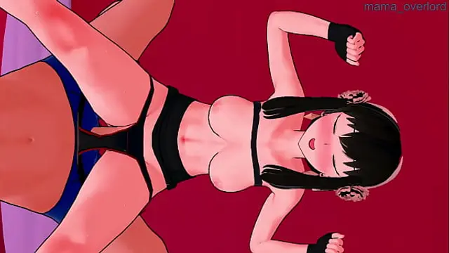 Yor Forger &lpar;spy x family&rpar; in Love Hotel mission