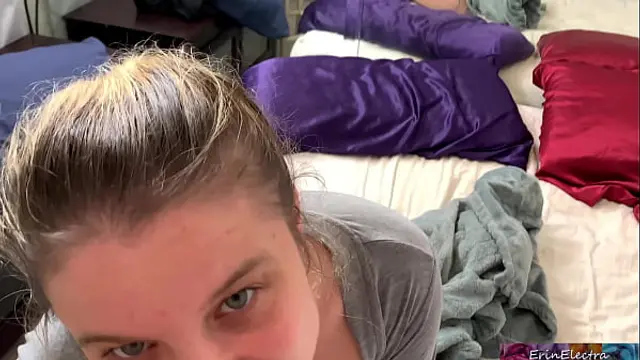 Stepson gets caught watching stepmom naked
