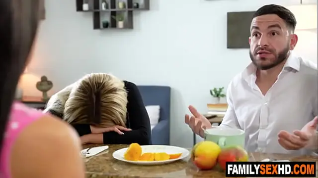 Step-daughter takes care of stepfather cause stepmother doesn't swallow