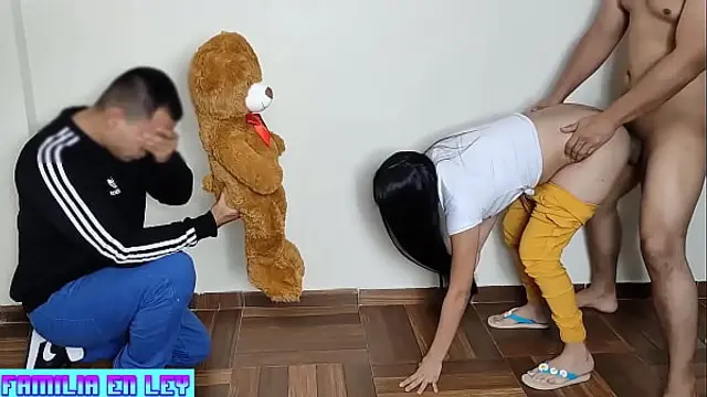 Full Netorare Girlfriend Rides Chubby Her Silly Boyfriend In Front Of Him With His Best Friend NTR JAV