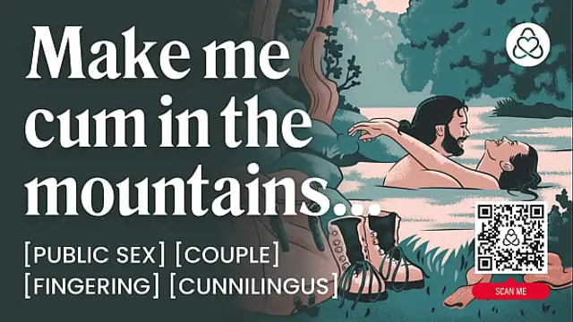 ASMR Audio Porn&colon; Couple&rsquo;s First Public Sex in the Mountains &ndash; Fingering &amp; Outdoor Fuck &ndash; Erotic Audio Roleplay