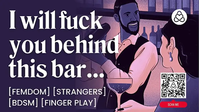ASMR Audio Porn&colon; Femdom Fucks Her Bartender After The Bar &ndash; BDSM &amp; Teasing &ndash; Erotic Audio Roleplay