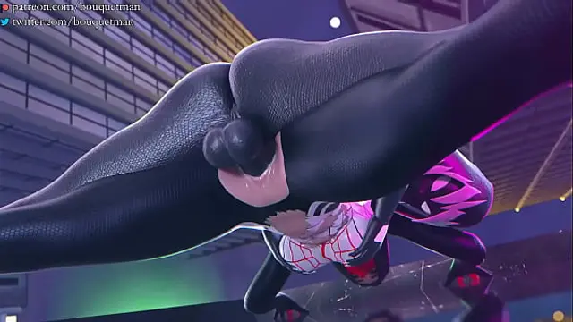 Futa Gwenom X Silk Cumflation by bouquetman