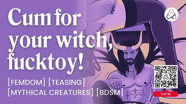 ASMR Audio Porn&colon; Femdom Witch Dominates Her Incubus &ndash; BDSM &amp; Oral Sex &ndash; Erotic Dark Fantasy Audio Story