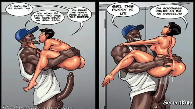 Art Class season &num;2 ep&num;4 - 2 Big Black Cocks Back to back  Dirty slut  Apple ipad Pro Comic Art