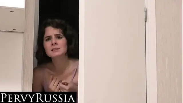 PERVYRUSSIA - 2 TEEN FUCK STEPDADDY - REGINA RICH &amp; DARCY DARK STEP THREESOME