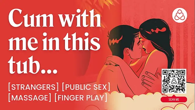 ASMR Audio Porn&colon; Strangers Fuck in a Hot Tub &ndash; Teasing&comma; Foreplay &amp; Dirty Talk &ndash; Erotic Audio Story