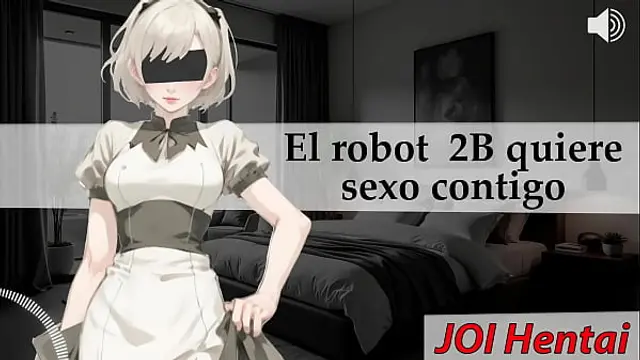 JOI ASMR with 2B&period; I need semen master&comma; use me very hard without stopping&period;