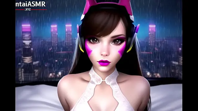 Binaural Rain Asmr D&period;Va Bedroom