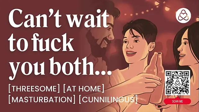 ASMR Audio Porn&colon; Threesome FFM at Home with Pussy Licking&comma; Dirty Talk &amp; Risky Sex &ndash; Erotic Audio Story