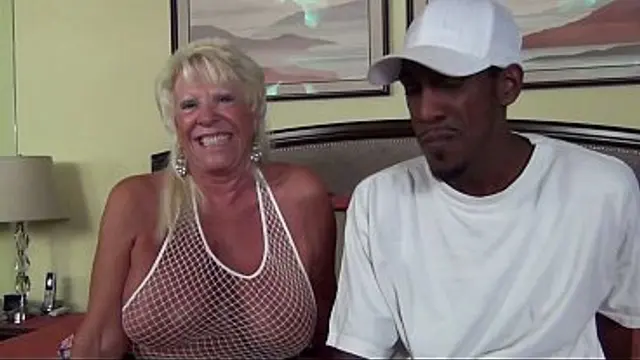72 year old Grandma Craves Big Black Cock