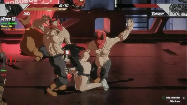 Pure Onyx &lbrack;Rough sex game&rsqb; Ep&period;2 Street fighter fucking mixed with a sex borderland parody