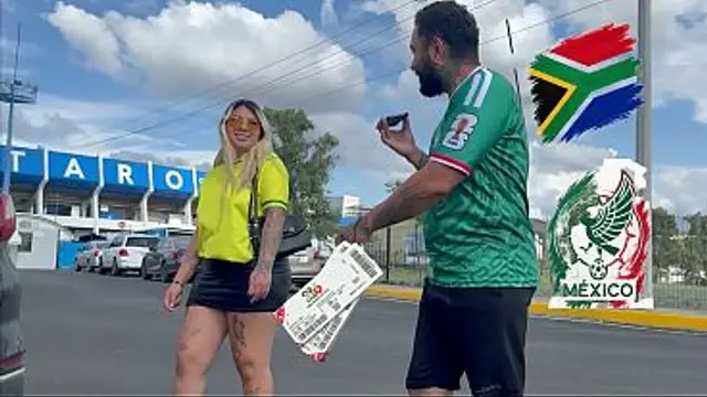 GIVING AWAY TICKETS TO THE WORLD CUP