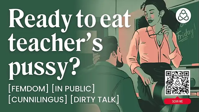 ASMR Audio Porn&colon; Femdom Teacher Fucks Her Student In The Classroom &ndash; Oral &amp; Public Sex &ndash; Erotic Audio Story