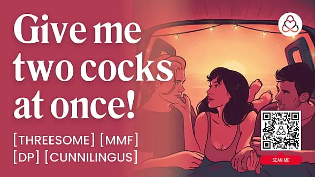 ASMR Audio Porn&colon; MMF FWB Threesome Fuck in a Car &ndash; DP&comma; Anal &amp; Public Sex &ndash; Erotic Audio Story