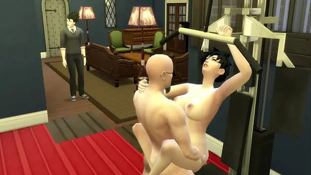 Perverted Master Roshi Sexually Trains Gohan's Wife the Beautiful Videl in Front of Her Cuckold Husband Dragon Ball Hentai