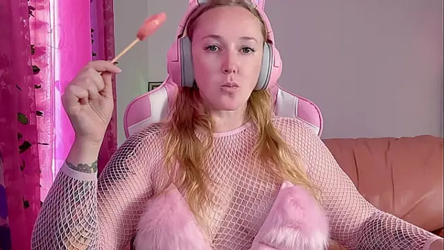 ASMR Lollipop Sucking and Licking