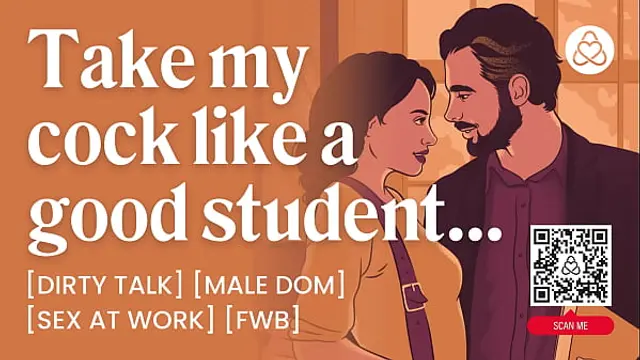 ASMR Audio Porn&colon; Male Dom Teacher Fucks His Submissive Student At Work &ndash; Erotic Audio for Women