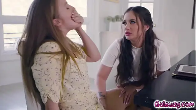 OMFG&excl;&excl;&excl;&excl;&excl; This lesbian story is a true masterpiece&excl; Lena Paul and Jade Baker hires the super sexy babe Gia Paige to plan their wedding&excl;