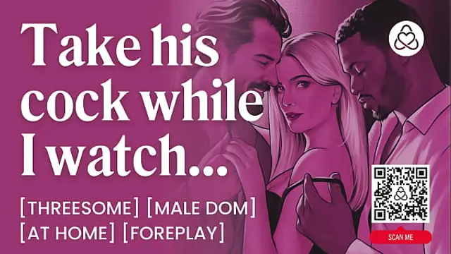 ASMR Audio Porn&colon; Male Daddy Dom Shares His Submissive Wife - MFM Threesome &amp; Wifesharing &ndash; Erotic Audio Roleplay for Women