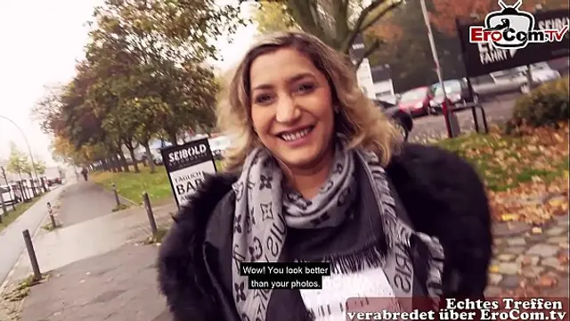 German turkish teen make street outdoor casting Sexdate EroCom Date real nasty Slut