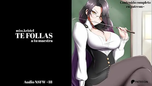 TEACHER gets horny and FUCKS you to raise your grades&period; ROLPLAY JOI ASMR