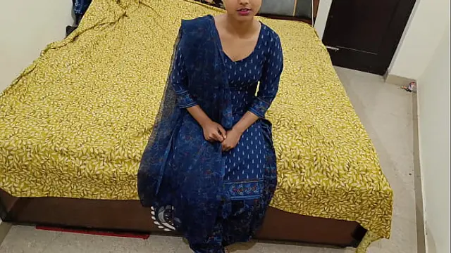 Village girl fed pizza and fucked her mouth and pussy in clear Hindi voice