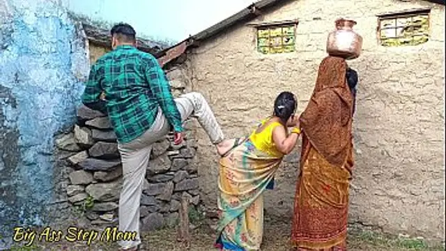 Indian Step Mother-in-law And Step Wife Fucked by Her Step Son in-law - Hindi Clear Audio &lpar;Threesome Sex&rpar;