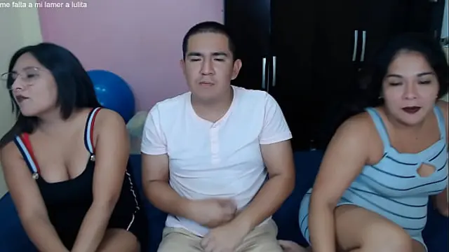 Hot threesome with my step cousin&comma; I sucked her toes&comma; my boyfriend filled her face with cum and we ate her pussy&period;
