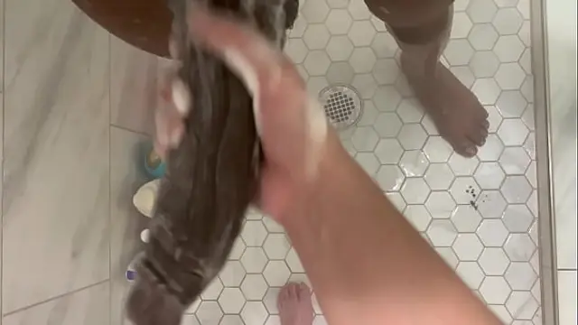 Be a good girl and clean daddy dick &excl;&excl; Your such a sexy little bitch &excl; 18yo stepdaughter masturbates black stepdad huge cock