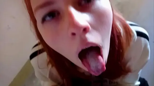 Fucked Me in the Stairwell while Parents are at Home - Swallowed Sperm - POV