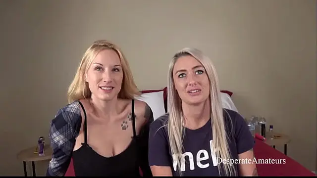 Desperate Amateurs Alex Misty and Misty Meaner get their big tits and tight milf pussies banged hard