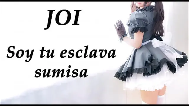 I am your slave&period; JOI audio in Spanish&period; ASMR ROL&period;
