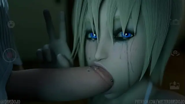 Kingdom Hearts ~ Riku x Namin&eacute;&colon; Roughest Sloppiest BJ ~ MasterDan