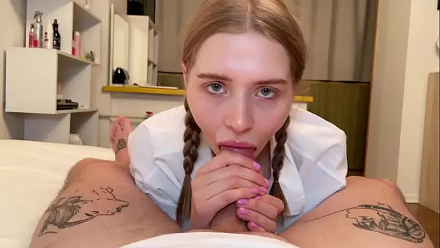 Californiababe sucks dick 30 days in a row&period; Day 8